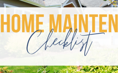 June Home Maintenance Checklist